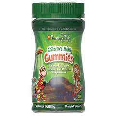 Puritan's Pride Children's Multivitamins & Minerals Gummies 60 таб Комплекс мультивітамінів для дітей
