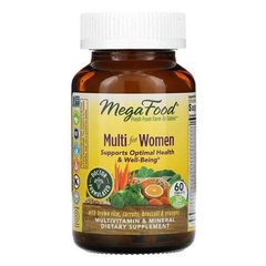 MegaFood Multi for Women 60 табл Вітаміни і мінерали