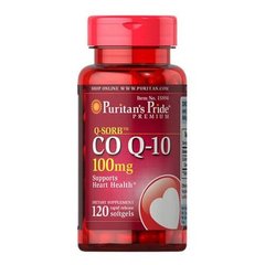 Puritan's Pride Co Q-10 100 mg 120 капсул Коэнзим Q-10