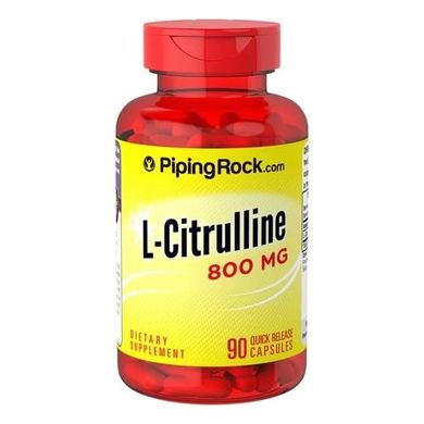 Piping Rock	L-Citrulline 800 mg 90 капсул