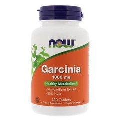NOW Garcinia Cambogia 1000 mg 120 табл Гарцинія