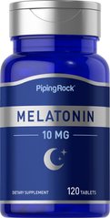Piping Rock	Melatonin 10 mg 120 таблеток Для мозговой активности, нервной системы и сна