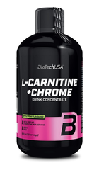 BioTech L-Carnitine + Chrome 500 мл  Для схуднення
