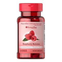Puritan's Pride Raspberry Ketones 100 mg 30 капс Малинові кетони