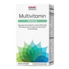 GNC Women's Multivitamin 50 Plus 60 табл Вітаміни для віку 50+