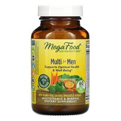 MegaFood Multi for Men 60 табл Вітаміни і мінерали