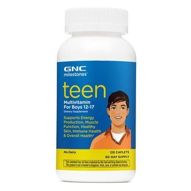 GNC Teen Multivitamin For Boys 12-17 120 таб