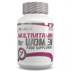 Biotech Multivitamin For Women 60 таб Вітаміни для жінок