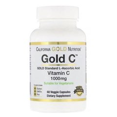California Gold Nutrition Gold C 1000 mg 60 капсул Витамин C