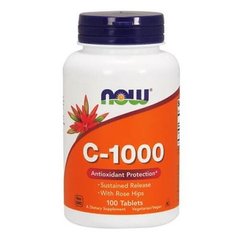 NOW Vitamin C-1000 100 таб Вітамін C