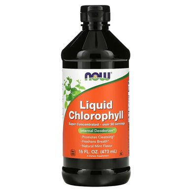NOW Liquid Chlorophyll 473 ml Хлорофіл