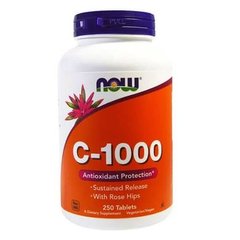 NOW Vitamin C-1000 250 таб Витамин C