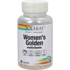 Solaray Women's Golden multivitamin 90 Капсул Витамины и минералы