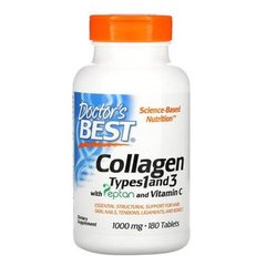 Doctor's Best Collagen Types 1 and 3 180 таб Колаген