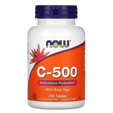 NOW Vitamin C-500 250 таб Витамин C