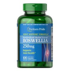 Puritan's Pride Boswellia Standardized Extract 250 mg 100 капсул Другие экстракты