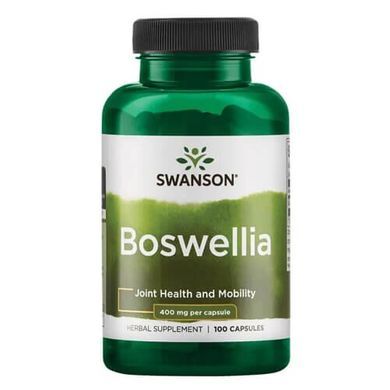 Swanson Boswellia 400 mg 100 капсул Босвеллия