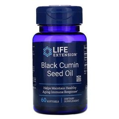 Life Extension Black Cumin Seed Oil 60 рідких капсул Чорний кмін