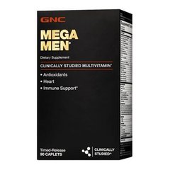 GNC Mega Men 90 капсул Витамины для мужчин