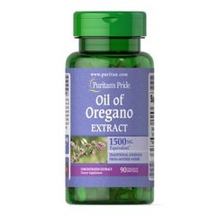 Puritan's Pride Oil of Oregano Extract 150 mg 90 капс Інші екстракти