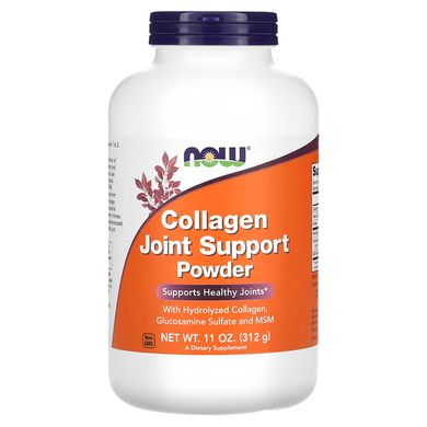 NOW Foods Joint Support Powder 312 грамм Глюкозамин и хондроитин