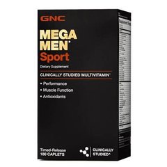 GNC Mega Men Sport 180 таб Витамины для мужчин