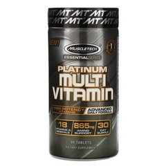Muscletech Platinum Multi Vitamin 90 таб Универсальные