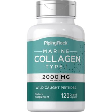 Piping Rock Marine Collagen Type 1 2000 mg 120 таблеток Добавки