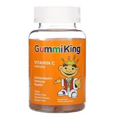GummiKing Vitamin C for Kids 60 жувальних цукерок Вітамін C для дітей