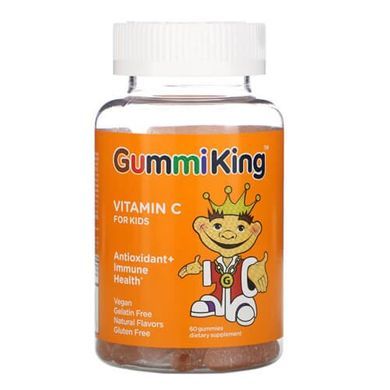 GummiKing Vitamin C for Kids 60 жевательных конфет