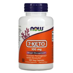 NOW Foods 7-KETO 100 mg 120 капсул Добавки