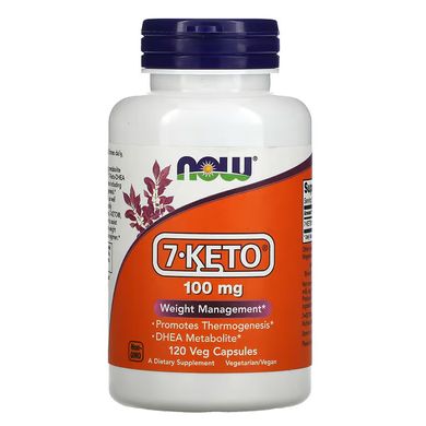 NOW Foods 7-KETO 100 mg 120 капсул Добавки
