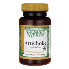 Артишок Swanson Artichoke Extract 250 mg 60 капс Інші екстракти