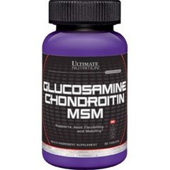 Ultimate Glucosamine & Chondroitin MSM 90 таб Глюкозамін і хондроітин