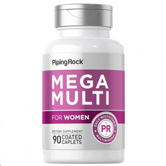 Piping Rock Mega Multi for Women 90 caplets Витамины и минералы