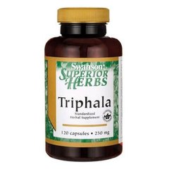 Swanson Triphala Triphala 120 капсул Другие экстракты