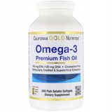 595 грн Жирные кислоты  California Gold Nutrition Omega-3 240 капс