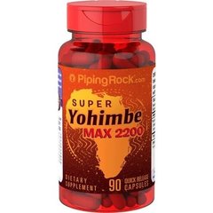 Piping Rock	Yohimbe 2200 mg 90 капсул Для схуднення