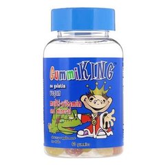Gummi King Мультівітаміни і мінерали для дітей 60 жувальних цукерок Комплекс мультивітамінів для дітей