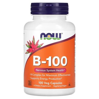 NOW B-100 100 капсул Вітаміни
