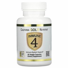 California Gold Nutrition Immune-4 60 капсул Витамины и минералы