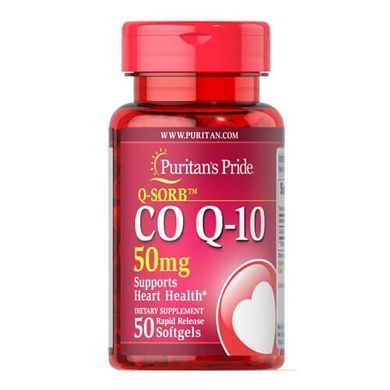 Puritan's Pride Q-SORB Co Q-10 50 mg 50 капс Коензим Q-10
