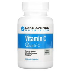 Lake Avenue Nutrition Quali-C витамин С 1000 мг 60 растительных капсул Витамин C