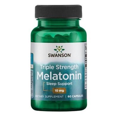 Swanson Melatonin 10 mg 60 капс Мелатонін