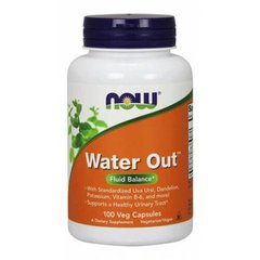 NOW Water Out 100 капсул Другие экстракты